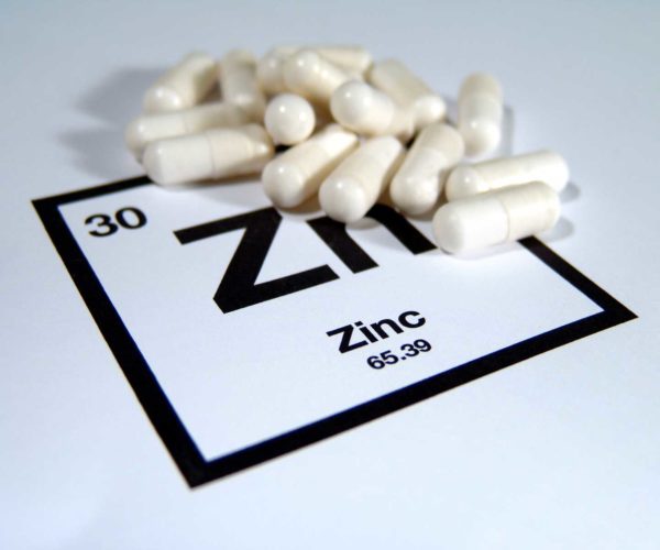 Zinc periodic table element and supplements